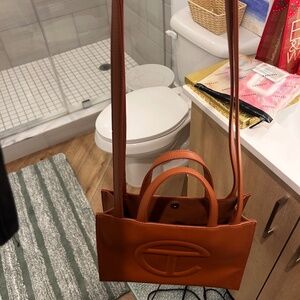Shmedium Tan Telfar Bag